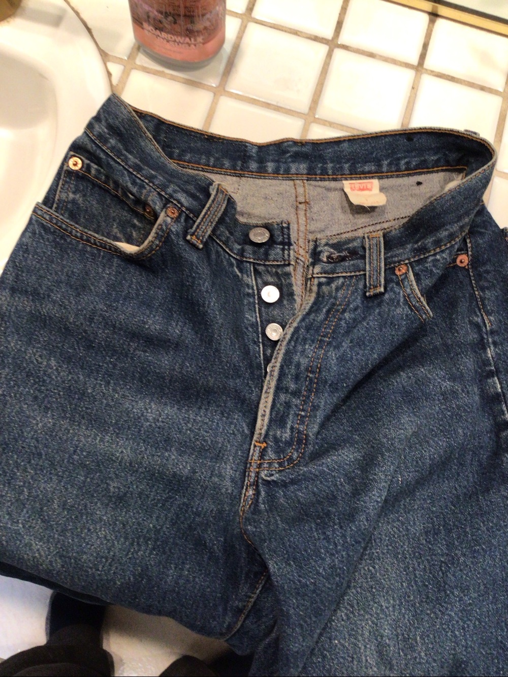 Levi’s 501 women vintage USA made used conditions
